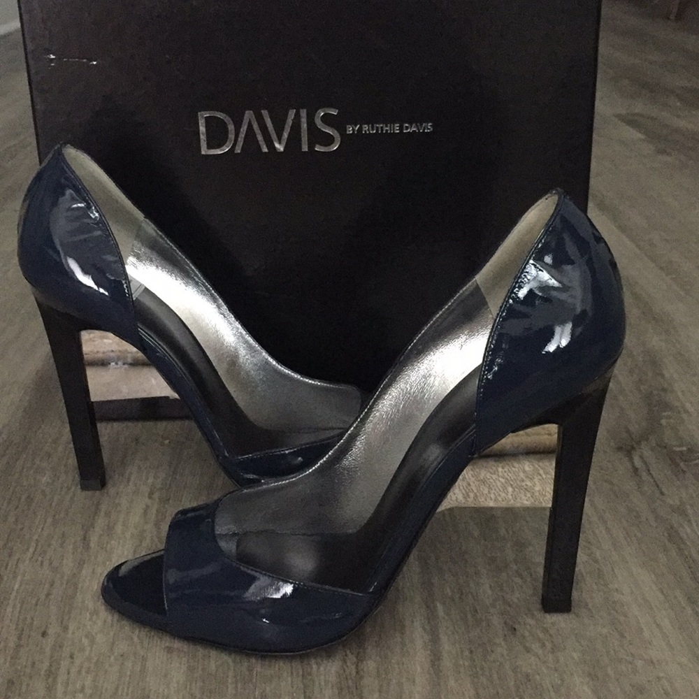 Navy Davis by Ruthie Davis heels